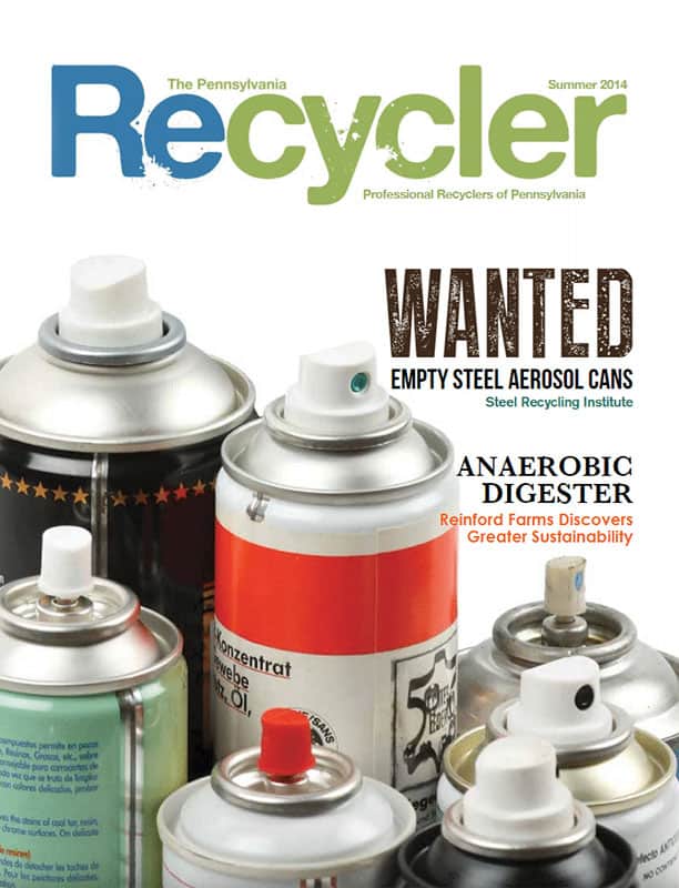 PA Recycler - The Official Publication of the Professional Recyclers of Pennsylvania (PROP) - Summer 2014