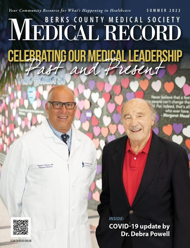 Berks County Medical Society Medical Record - Summer 2022