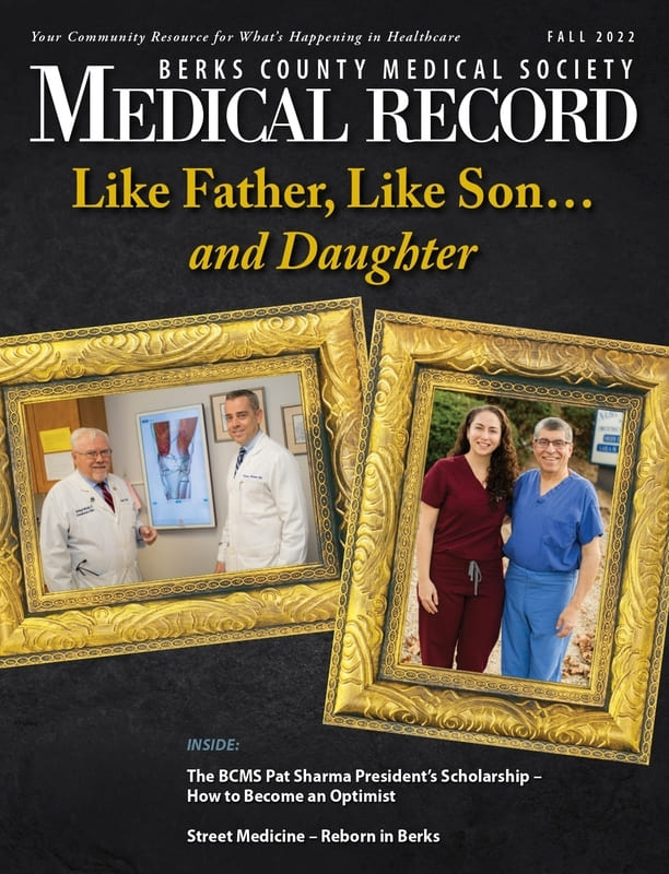 Berks County Medical Society Medical Record - Fall 2022
